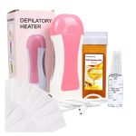 Set încălzitor rășină cu cartuș de rășină de 100 g - Roz/Alb