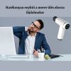 Masszázspisztoly - Fényes fehér