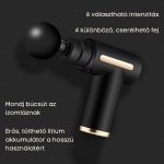 Mini masážní pistole Cenocco - BX-720 - Černá