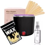 Mini încălzitor de rășină și kit complet de rășină - Negru