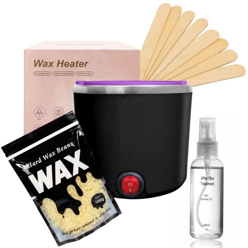 Mini încălzitor de rășină și kit complet de rășină - Negru