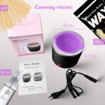 Mini încălzitor de rășină și kit complet de rășină - Negru