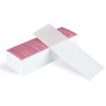 Set de 100 de seturi de hârtie din rășină pentru îndepărtarea părului - alb