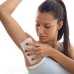 Set de 100 de seturi de hârtie din rășină pentru îndepărtarea părului - alb