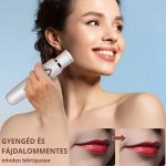 Set de aparat de ras electric cu capete interschimbabile, pentru utilizare uscata si umeda, pentru toate tipurile de piele - Alb-Roz