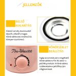 Încălzitor de ceară Wax 100 - Roz deschis