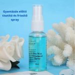 Set complet mini încălzitor de ceară cu bile de ceară, spray de curățare, ulei după epilare și spatule cosmetice - Alb