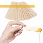 Set complet mini încălzitor de ceară cu bile de ceară, spray de curățare, ulei după epilare și spatule cosmetice - Alb