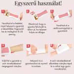 Gyantamelegítő szett 100 g gyantapatronnal, 10 db gyantacsíkkal, és 100db Gyantapapírral - Rózsaszín/Fehér