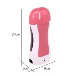 Gyantamelegítő szett 100 g gyantapatronnal, 10 db gyantacsíkkal, és 100db Gyantapapírral - Rózsaszín/Fehér