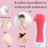 Gyantamelegítő szett 100 g gyantapatronnal és 100db Gyantacsíkkal - Rózsaszín/Fehér