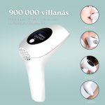 IPL Villanófényes Szőrtelenítő Készülék 900 000 Villanattal Otthoni Használatra Férfiaknak és Nőknek, Fehér