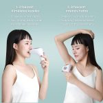 IPL Villanófényes Szőrtelenítő Készülék 900 000 Villanattal Otthoni Használatra Férfiaknak és Nőknek, Fehér