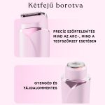 Aparat de ras electric cu două capete – Aparat de epilat fără fir 2 în 1 – Roz
