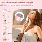 Aparat de ras electric pentru femei 2 în 1 – pentru față și corp, utilizare pe piele uscată și umedă – Roz