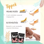 Wax 100 gyantázó szett - 300 g gyantával és 10 db spatulával - Világos Rózsaszín