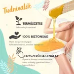 Wax 100 gyantázó szett - 300 g gyantával és 10 db spatulával - Világos Rózsaszín