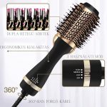 GOLD - Onestep 2v1 žehlička na vlasy a kartáč na fén