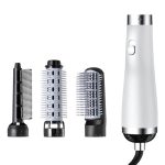 Stylingový kartáč na vlasy se 3 vyměnitelnými hlavicemi, více rychlostí a teplot, negativní ionty - bílý