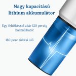 Vibrační masážní pistole - černá