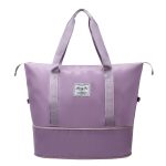 Nastaviteľná veľkosť, vodotesná cestovná taška do posilňovne - fialová