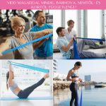 Bandă elastică colorată și multifuncțională pentru modelarea corpului - 3 bucăți