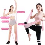 Bandă elastică colorată și multifuncțională pentru modelarea corpului - 3 bucăți