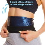 Alakformáló Polimer Szauna Öv Férfiaknak és Nőknek - 2XL/3XL - Fekete - Black Friday