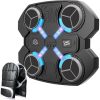 Aparat de box montat pe perete cu efecte luminoase și sonore, viteză și volum reglabile, mănuși de box - 2021-5B