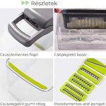 Feliator și tocător multifuncțional cu 14 piese