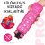 Színes motivációs kulacs idézetekkel és időskálával (1000 ml) - Magenta