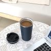 Coffee utazó termosz bögre - 510 ml - szürke