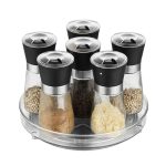 Průhledný otočný kuchyňský organizér – velikost S