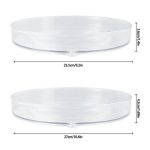 Průhledný otočný kuchyňský organizér – velikost S