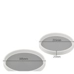 Organizator și depozitare rotativ multifuncțional, format din 2 piese - mărimea S - 25 cm