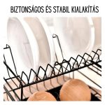 Chiuvetă dublă cu tavă de scurgere și scurgător de vase cu cioc de scurgere încorporat