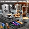 Nespresso kávékapszula tartó fiók, elegáns fogantyúval- 40 db kapszula