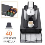 Suport metalic Oasiswj pentru capsule de cafea Nespresso, 40 de bucăți