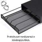 Suport metalic Oasiswj pentru capsule de cafea Nespresso, 40 de bucăți