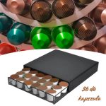 Suport metalic pentru capsule Oasiswj, pentru 36 de capsule de cafea K-Cup