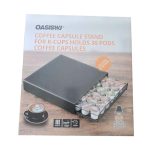 Suport metalic pentru capsule Oasiswj, pentru 36 de capsule de cafea K-Cup
