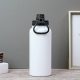 Rozsdamentes Acél Termosz Kulacs Szivárgásmentes Kupakkal, Hideg és Meleg Italokhoz - 950 ml - Fehér