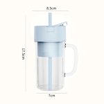 Multifunkcionális hordozható turmix és ivópohár, 340 ml - Kék - Black Friday