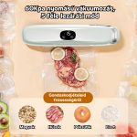 Mașină de sigilare cu folie și ambalare în vid cu folie, pentru uz casnic