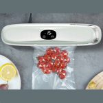 Mașină de sigilare cu folie și ambalare în vid cu folie, pentru uz casnic