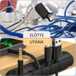 Set de gestionare a cablurilor din 3 piese cu mese