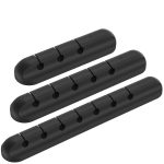 Set de gestionare a cablurilor din 3 piese cu mese