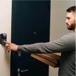 Vezeték nélküli WiFi videós kapucsengő beltéri csengő egységgel - Fekete