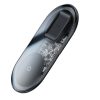 Baseus Simple Pro 2in1 Qi vezeték nélküli töltő telefonhoz és AirPods fejhallgatóhoz 15W átlátszó kialakítás (WXJK-CB02)