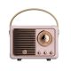 Boxă Bluetooth fără fir ClassicRetro - Roz